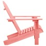 Silla de jardín Adirondack madera maciza de abeto rosa de vidaXL, Sillas de jardín - Ref: Foro24-315877, Precio: 104,46 €, De...