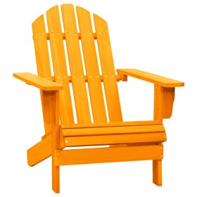 Adirondack Garden Chair Solid Orange Fir Wood by vidaXL, Garden chairs - Ref: Foro24-315878, Price: 113,16 €, Discount: %