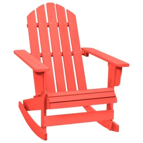 Adirondack Garden Rocking Chair Solid Red Fir Wood by vidaXL, Garden chairs - Ref: Foro24-315883, Price: 102,16 €, Discount: %