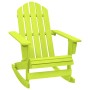 Adirondack Garden Rocking Chair Solid Green Fir Wood by vidaXL, Garden chairs - Ref: Foro24-315886, Price: 88,38 €, Discount: %