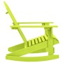 Adirondack Garden Rocking Chair Solid Green Fir Wood by vidaXL, Garden chairs - Ref: Foro24-315886, Price: 88,38 €, Discount: %