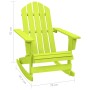 Adirondack Garden Rocking Chair Solid Green Fir Wood by vidaXL, Garden chairs - Ref: Foro24-315886, Price: 88,38 €, Discount: %