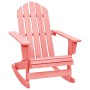 Adirondack-Gartenstuhl aus massivem rosa Fichtenholz von vidaXL, Gartenstühle - Ref: Foro24-315887, Preis: 89,62 €, Rabatt: %