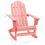 Adirondack-Gartenstuhl aus massivem rosa Fichtenholz von vidaXL, Gartenstühle - Ref: Foro24-315887, Preis: 89,62 €, Rabatt: %