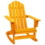 Adirondack Garden Rocking Chair Solid Orange Fir Wood by vidaXL, Garden chairs - Ref: Foro24-315888, Price: 75,24 €, Discount: %