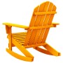 Adirondack Garden Rocking Chair Solid Orange Fir Wood by vidaXL, Garden chairs - Ref: Foro24-315888, Price: 75,24 €, Discount: %