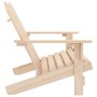 Adirondack garden bench, solid fir wood, 2 seats by vidaXL, Garden chairs - Ref: Foro24-315902, Price: 96,12 €, Discount: %