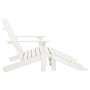 Adirondack garden bench, solid white fir wood by vidaXL, Garden chairs - Ref: Foro24-315909, Price: 127,58 €, Discount: %