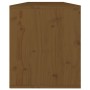 Wall cabinets 2 units solid pine wood honey brown 60x30x35 cm by vidaXL, Shelves and shelves - Ref: Foro24-813452, Price: 73,...