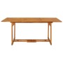 Mesa de comedor jardín 180x90x75 cm madera maciza de acacia de vidaXL, Mesas de jardín - Ref: Foro24-315945, Precio: 210,99 €...