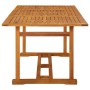 Garden dining table 180x90x75 cm solid acacia wood by vidaXL, Garden tables - Ref: Foro24-315945, Price: 210,78 €, Discount: %