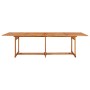 Garden dining table 280x90x75 cm solid acacia wood by vidaXL, Garden tables - Ref: Foro24-315947, Price: 296,99 €, Discount: %