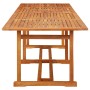 Garden dining table 280x90x75 cm solid acacia wood by vidaXL, Garden tables - Ref: Foro24-315947, Price: 296,99 €, Discount: %