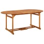 Mesa de comedor jardín 180x90x75 cm madera maciza de acacia de vidaXL, Mesas de jardín - Ref: Foro24-315948, Precio: 192,60 €...