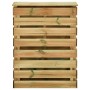 Compostador de láminas madera de pino impregnada 80x50x100 cm de vidaXL, Compostadores - Ref: Foro24-316062, Precio: 84,74 €,...