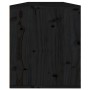 Armarios de pared 2 uds madera maciza pino negro 60x30x35 cm de vidaXL, Estantes y estanterías - Ref: Foro24-813454, Precio: ...