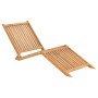 Solid teak wood sun lounger by vidaXL, Loungers - Ref: Foro24-316152, Price: 88,75 €, Discount: %