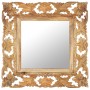 Brown hand carved mirror 50x50 cm solid mango wood by vidaXL, Mirrors - Ref: Foro24-321638, Price: 68,74 €, Discount: %