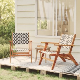 Garden chairs 2 units solid acacia wood by vidaXL, Garden sets - Ref: Foro24-316250, Price: 227,99 €, Discount: %