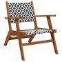 Garden chairs 2 units solid acacia wood by vidaXL, Garden sets - Ref: Foro24-316250, Price: 227,99 €, Discount: %