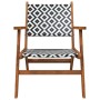 Garden chairs 2 units solid acacia wood by vidaXL, Garden sets - Ref: Foro24-316250, Price: 227,99 €, Discount: %