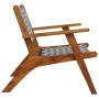 Garden chairs 2 units solid acacia wood by vidaXL, Garden sets - Ref: Foro24-316250, Price: 227,99 €, Discount: %