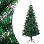 Árbol de Navidad artificial puntas iridiscentes PVC verde 120cm de vidaXL, Arboles de navidad - Ref: Foro24-344638, Precio: 2...