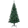 Árbol de Navidad artificial puntas iridiscentes PVC verde 120cm de vidaXL, Arboles de navidad - Ref: Foro24-344638, Precio: 2...