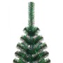 Árbol de Navidad artificial puntas iridiscentes PVC verde 120cm de vidaXL, Arboles de navidad - Ref: Foro24-344638, Precio: 2...