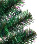 Künstlicher Weihnachtsbaum mit schillernden Spitzen aus grünem PVC, 120 cm von vidaXL, Weihnachtsbäume - Ref: Foro24-344638, ...