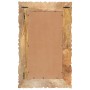 Espejo de madera maciza de mango 80x50 cm de vidaXL, Espejos - Ref: Foro24-321636, Precio: 99,33 €, Descuento: %