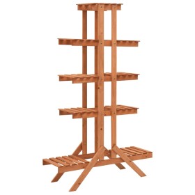 Solid fir wood plant stand 83x25x132 cm by vidaXL, Pot stands - Ref: Foro24-316390, Price: 41,30 €, Discount: %