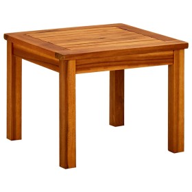 Mesa de centro de jardín madera maciza de acacia 45x45x36 cm de vidaXL, Mesas de jardín - Ref: Foro24-316394, Precio: 55,10 €...