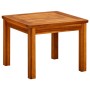 Mesa de centro de jardín madera maciza de acacia 45x45x36 cm de vidaXL, Mesas de jardín - Ref: Foro24-316394, Precio: 66,51 €...