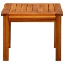 Mesa de centro de jardín madera maciza de acacia 45x45x36 cm de vidaXL, Mesas de jardín - Ref: Foro24-316394, Precio: 58,19 €...