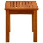 Mesa de centro de jardín madera maciza de acacia 50x35x36 cm de vidaXL, Mesas de jardín - Ref: Foro24-316398, Precio: 48,99 €...