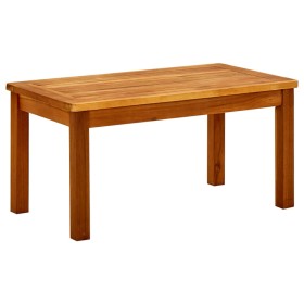 Garden coffee table solid acacia wood 70x40x36 cm by vidaXL, Garden tables - Ref: Foro24-316399, Price: 69,62 €, Discount: %