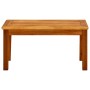 Mesa de centro de jardín madera maciza de acacia 70x40x36 cm de vidaXL, Mesas de jardín - Ref: Foro24-316399, Precio: 79,11 €...