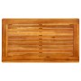 Mesa de centro de jardín madera maciza de acacia 70x40x36 cm de vidaXL, Mesas de jardín - Ref: Foro24-316399, Precio: 69,44 €...