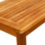 Mesa de centro de jardín madera maciza de acacia 70x40x36 cm de vidaXL, Mesas de jardín - Ref: Foro24-316399, Precio: 79,11 €...