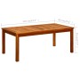 Mesa de centro de jardín madera maciza de acacia 110x60x45 cm de vidaXL, Mesas de jardín - Ref: Foro24-316401, Precio: 120,99...