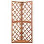 Corner trellis solid fir wood 50x50x145 cm by vidaXL, Pergolas, arches and garden trellises - Ref: Foro24-316407, Price: 75,4...