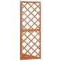 Corner trellis solid fir wood 50x50x145 cm by vidaXL, Pergolas, arches and garden trellises - Ref: Foro24-316407, Price: 75,4...