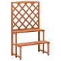 Plant support and fir wood trellis 70x42x115 cm by vidaXL, Pot stands - Ref: Foro24-316413, Price: 38,99 €, Discount: %