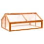 Brown spruce wood greenhouse 114x80x50 cm by vidaXL, Greenhouses - Ref: Foro24-316415, Price: 107,13 €, Discount: %