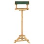 Comedero para pájaros con soporte madera de abeto 37x28x100 cm de vidaXL, Comederos para pájaros - Ref: Foro24-316418, Precio...