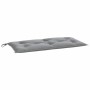 Cojín para banco de jardín tela gris 110x50x7 cm de vidaXL, Cojines para sillas y sofás - Ref: Foro24-316455, Precio: 23,99 €...