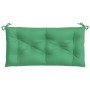 Garden bench cushion in green Oxford fabric 110x50x7 cm by vidaXL, Cushions for chairs and sofas - Ref: Foro24-316459, Price:...