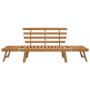 Banco de jardín 2 en 1 190 cm madera maciza acacia de vidaXL, Bancos de jardín - Ref: Foro24-316471, Precio: 164,15 €, Descue...