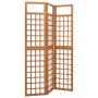 Folding screen/Trellis with 3 solid fir wood panels 121x180.5 cm by vidaXL, Room dividers - Ref: Foro24-316478, Price: 87,99 ...